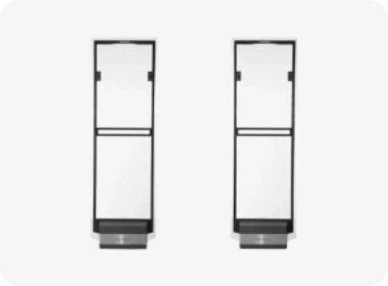 Sensormatic Synergy 1190 Acrylic Pedestal System in UAE